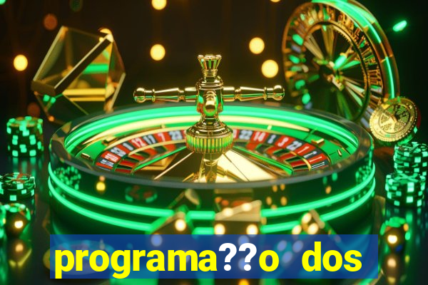 programa??o dos jogos de futebol