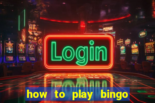 how to play bingo at home