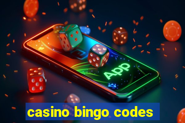 casino bingo codes