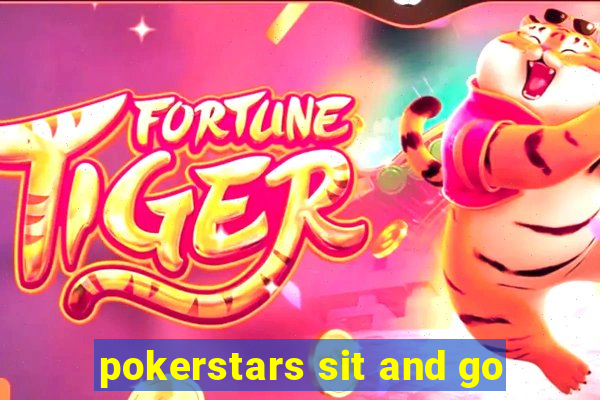 pokerstars sit and go