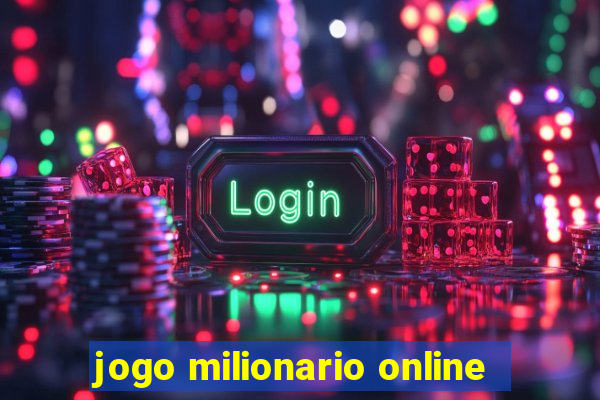 jogo milionario online