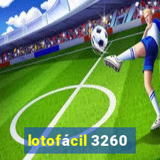 lotofácil 3260