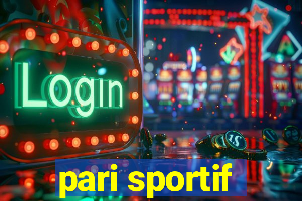 pari sportif