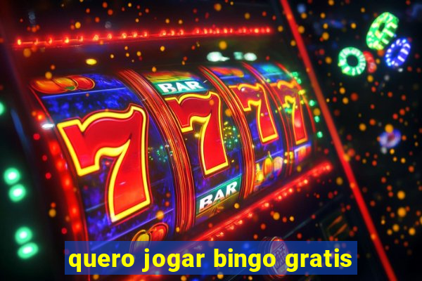 quero jogar bingo gratis