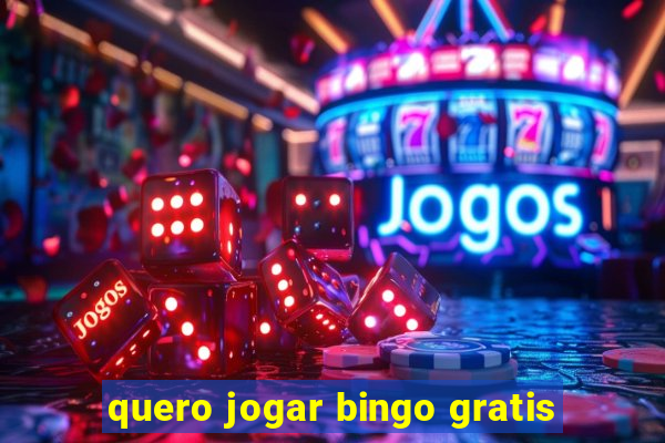 quero jogar bingo gratis