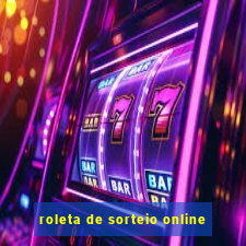 roleta de sorteio online