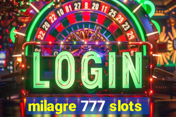 milagre 777 slots