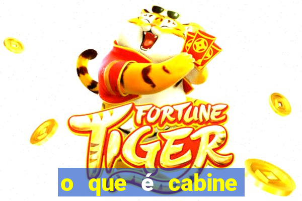 o que é cabine bingo varanda