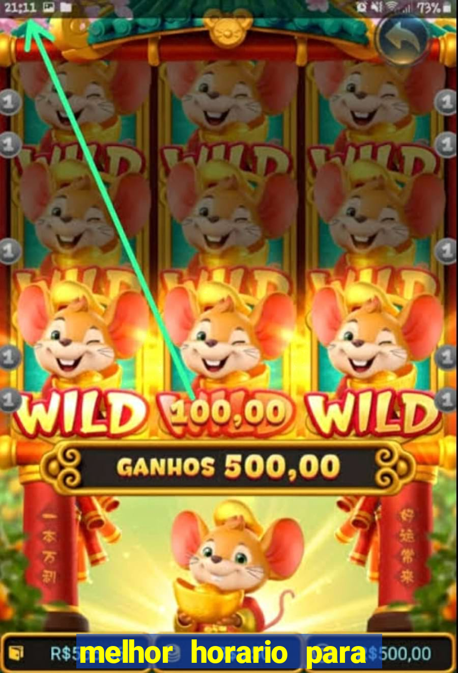 melhor horario para jogar slot