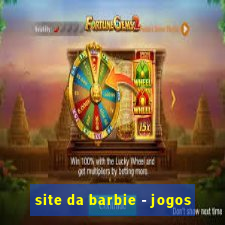 site da barbie - jogos