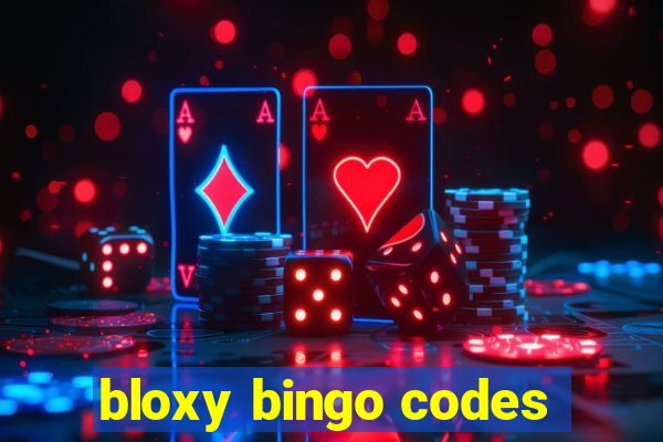 bloxy bingo codes