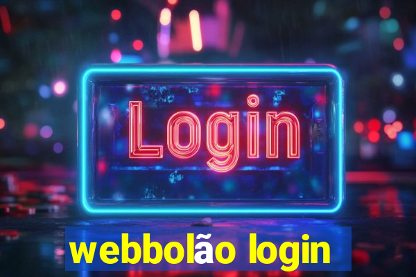 webbolão login