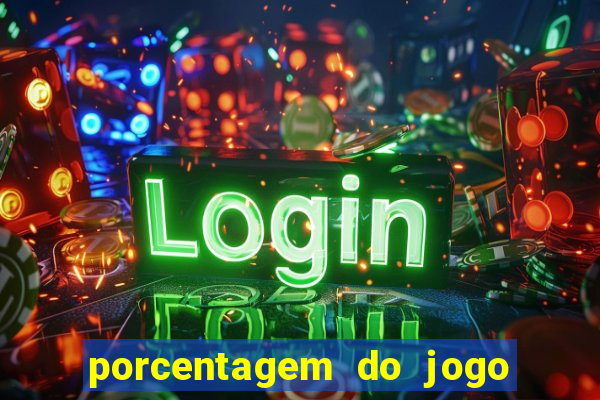 porcentagem do jogo fortune tiger