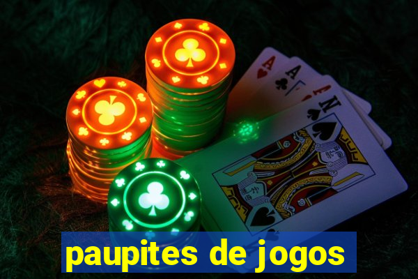 paupites de jogos