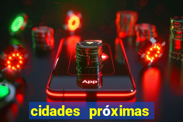 cidades próximas de santos