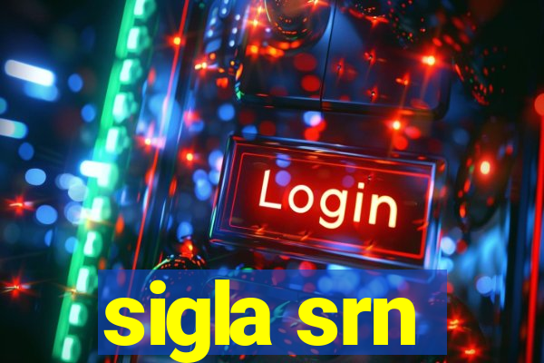 sigla srn