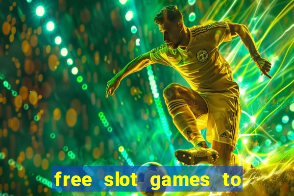 free slot games to play offline