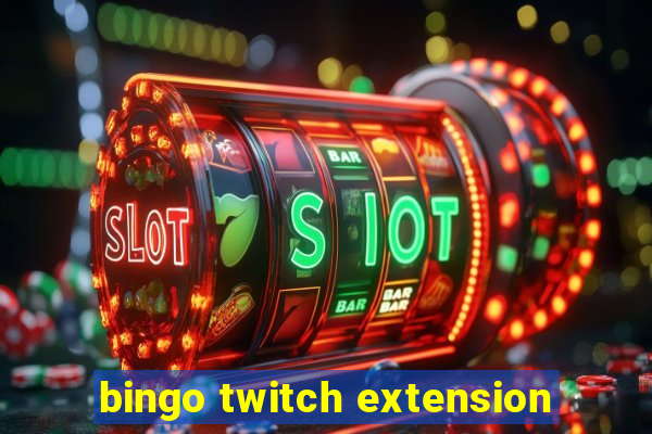 bingo twitch extension