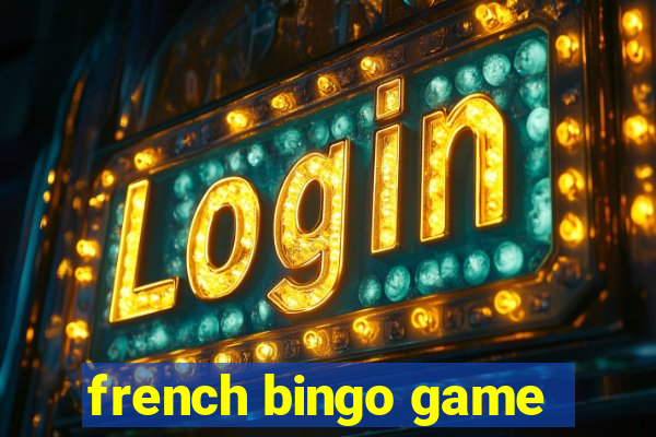 french bingo game