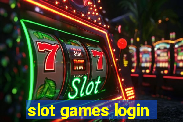 slot games login