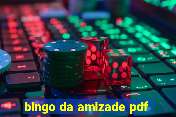 bingo da amizade pdf