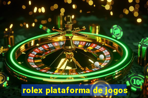 rolex plataforma de jogos