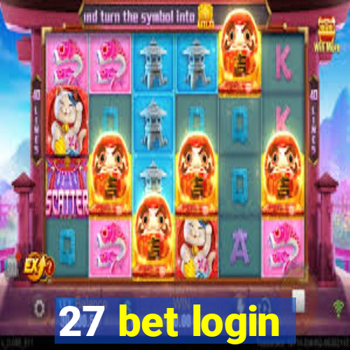 27 bet login