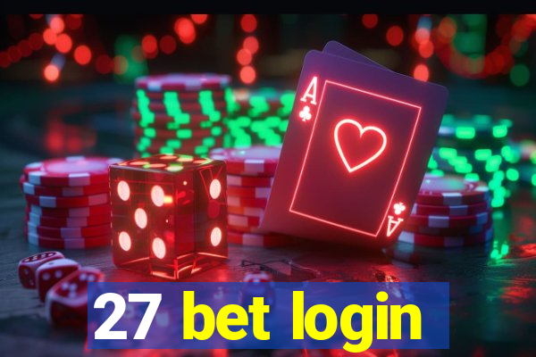 27 bet login