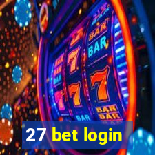 27 bet login