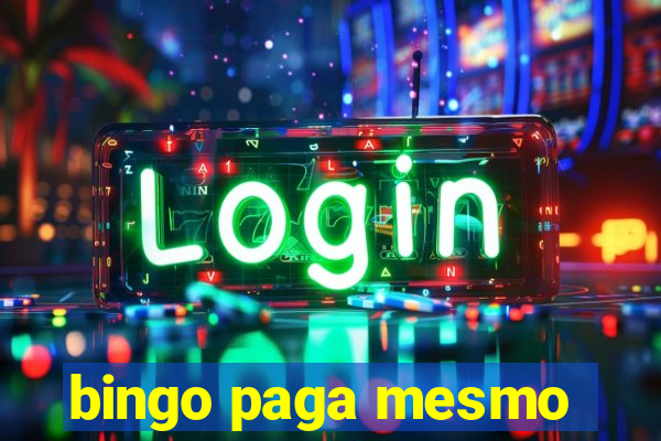 bingo paga mesmo