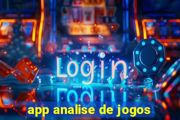 app analise de jogos