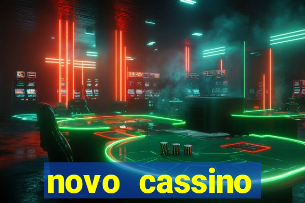 novo cassino pagando no cadastro