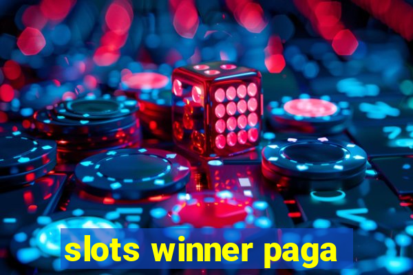 slots winner paga