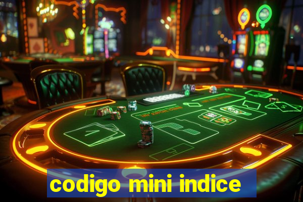 codigo mini indice