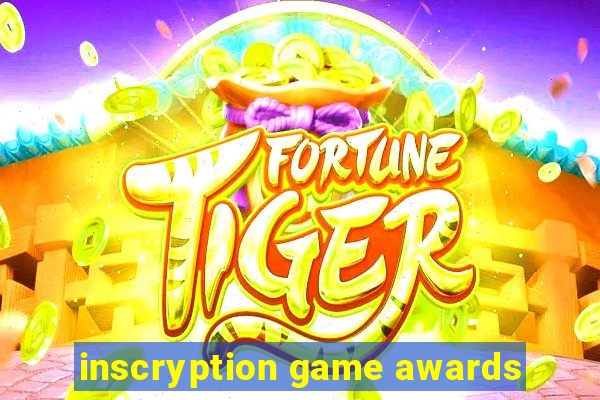 inscryption game awards