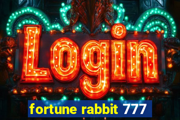 fortune rabbit 777