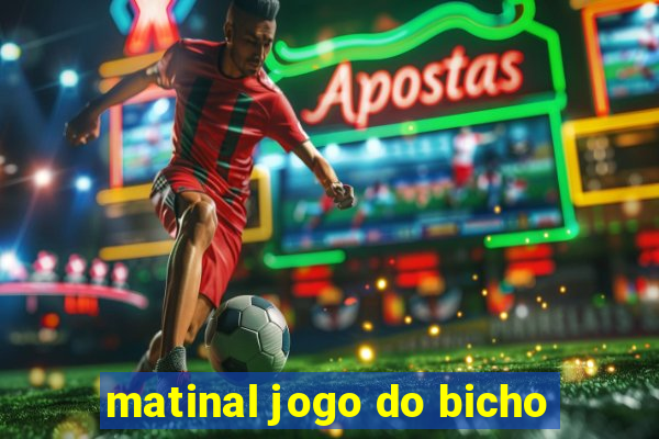 matinal jogo do bicho