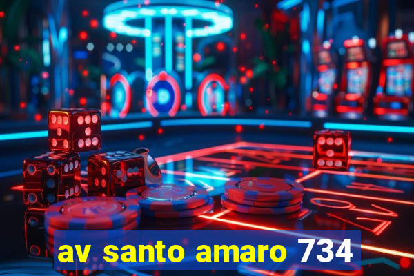 av santo amaro 734