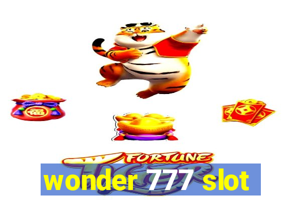 wonder 777 slot