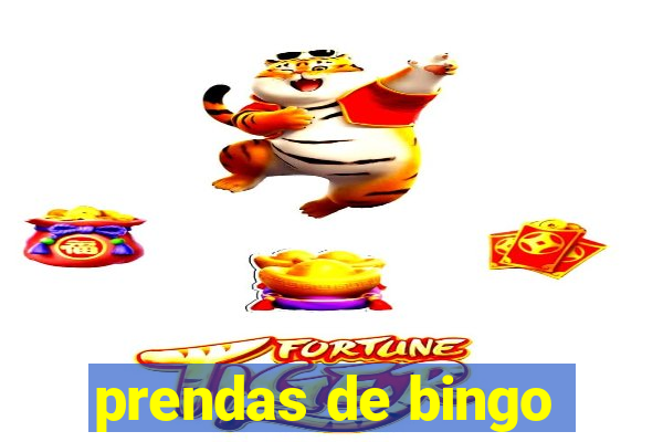 prendas de bingo