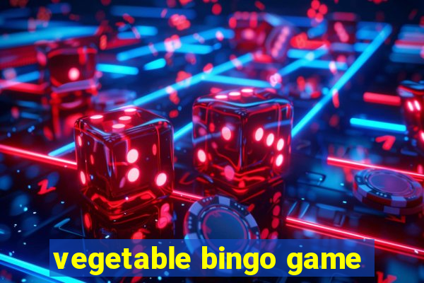 vegetable bingo game