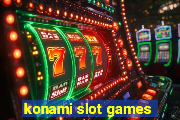 konami slot games