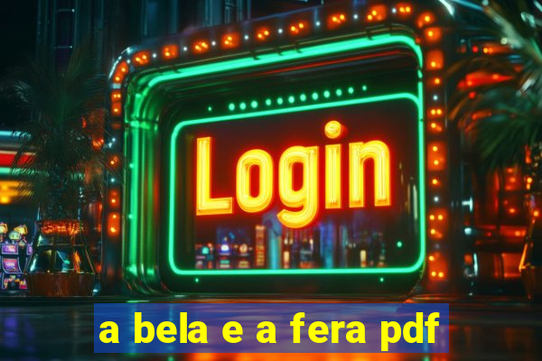 a bela e a fera pdf