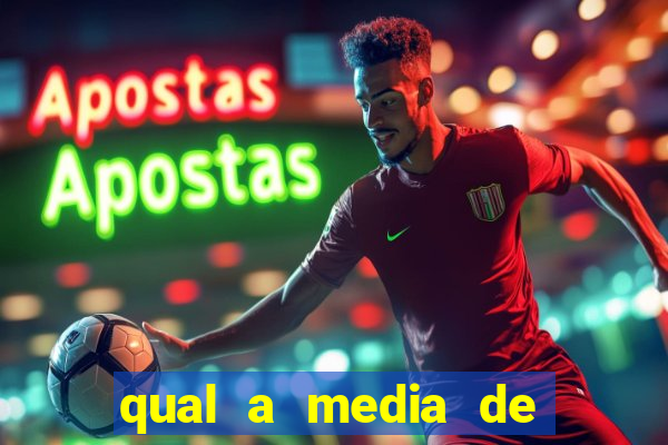 qual a media de escanteio por jogo