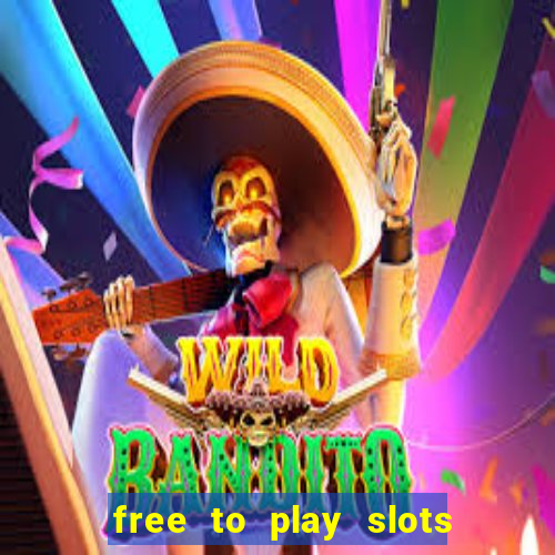 free to play slots online no download