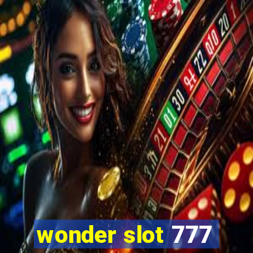 wonder slot 777