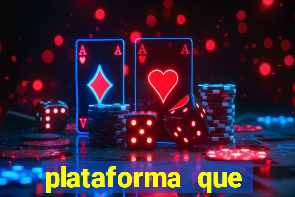 plataforma que ganha b?nus