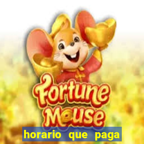 horario que paga fortune tiger