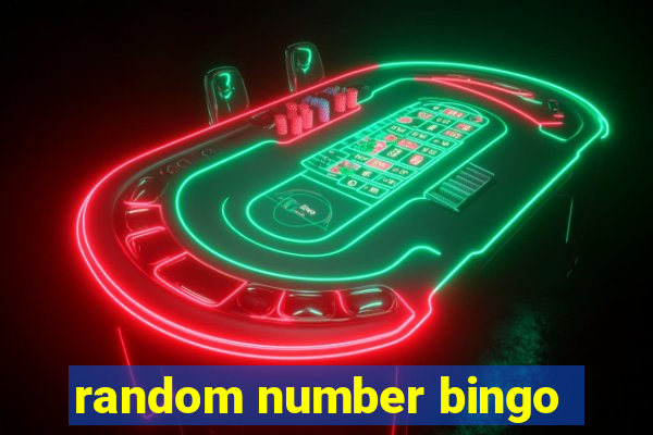 random number bingo