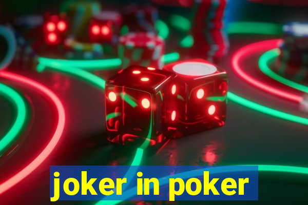 joker in poker